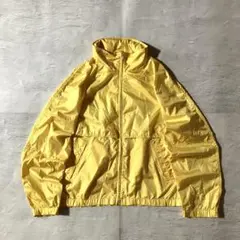 【美品】80s 90sエディーバウアー黒タグナイロンジャケット黄 Lヴィンテージ