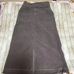 niko and ... ダークグレー タイトスカート