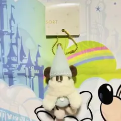 ディズニー⭐️クリスマス2025 ぬいぐるみチャーム 水色 リルリンリン ブルー