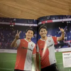 フェイエノールト セム・ステイン 特集雑誌　会員特典 渡辺剛　上田綺世