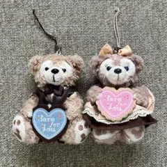 ダッフィー&シェリーメイ ディズニー2012 ぬいぐるみ ストラップ