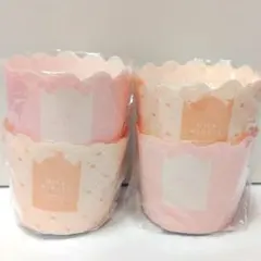マフィンカップ　ラテハート　カップケーキのサムネイル