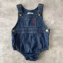 【美品】70サイズ POLO-BABY ポロベビー オーバーオール　ロンパース