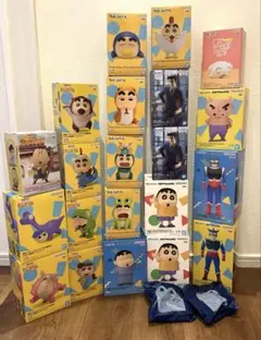 クレヨンしんちゃん プライズ ハッピーセット まとめ売り フィギュア 23点