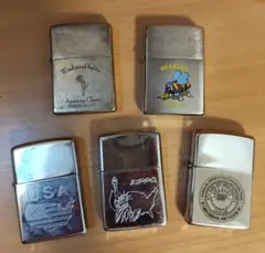 Zippo 1990年代製造のライター3点セット - メルカリ