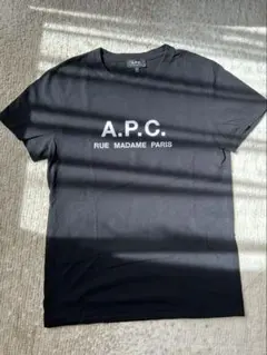 A.P.C. Tシャツ ロゴ ブラック Sサイズ