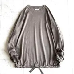 marka マーカ ドローコードロングスリーブTシャツ ブラウン 2のサムネイル