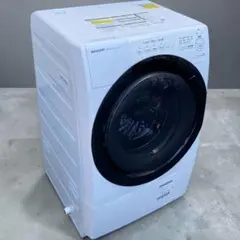 SHARP ドラム式洗濯機 ES-S7H-WL 7kg 23年製 821001 - メルカリ