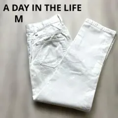 A DAY IN THE LIFE ホワイトデニム 38 M相当 日本製