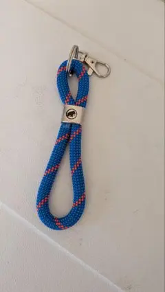MAMMUT クライミングロープ風 ストラップ キーホルダー