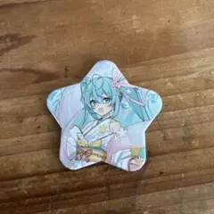初音ミク 秋葉原フェスティバル 2024 トレーディング星型缶バッジ 七夕ver