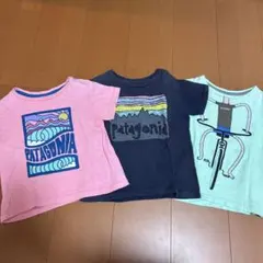 Patagonia キッズ Tシャツ 3枚セット 2Tのサムネイル