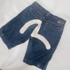 エビス　EVISU 恵比寿　デニムショートパンツ