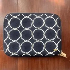 【未使用】ミナペルホネンsoda water ほぼ日　おおきいひきだしポーチ青 おおきいひきだしポーチ / ミナ ペルホネンsoda water