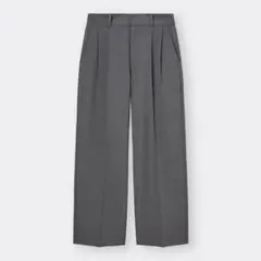 タックワイドパンツ 丈標準 GU