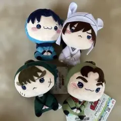 忍たま乱太郎　もちぴこ　 ぬいぐるみ 4体セット