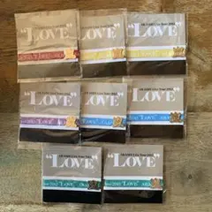 嵐 LOVE 会場限定 リボンブレス 全5種＋黄青緑８個セット