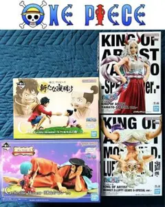 ワンピース フィギュア 4種セット 一番くじ KING OF ARTISTのサムネイル