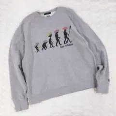 niko and…×KAVU／クルーネック トレーナー Lサイズ