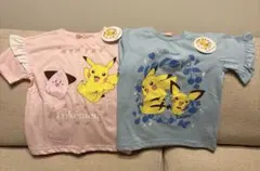 ポケモンＴシャツ　ピカチュウＴシャツ　女の子　110サイズ