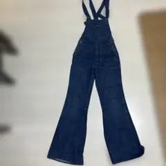 BOBSON ダークブルー サロペット デニムのサムネイル