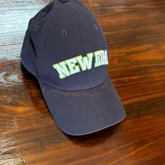 NEW ERA 39THIRTY ゴルフキャップ（ネイビー×ライムグリーン）
