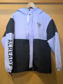 【P.LATTE】 中綿コート パープル 165㌢