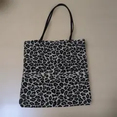 ヒョウ柄　トートバッグ