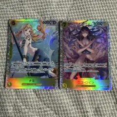 ワンピカード　ヒロインズエディションＥＢー０３ＳＲ　ニコ・ロビン　ナミ　セット
