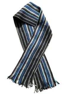 ストライプデザイン マフラー メンズ