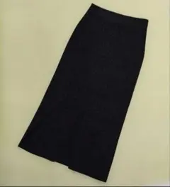 Spick and Spanスピック＆スパン ラメリブニット タイトスカート36