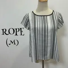 ROPE ロペ(M)トップス/ストライプ/薄手/丸首/春/夏/