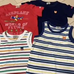 DOUBLE.B & ホットビスケッツ　Tシャツ＆タンクトップ4点セット　美品