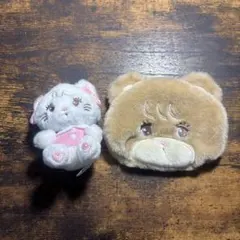 ＜mikko illustrations＞ぬいぐるみ・ポーチ2点セット