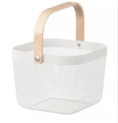 【新品 未使用】IKEA RISATORP バスケット ホワイトのサムネイル