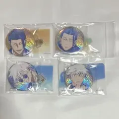 呪術廻戦　五条悟　夏油傑　懐玉・玉折　缶バッジ　彩光キラキラカンバ