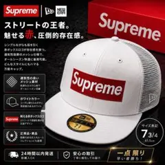 2026年最新】supreme キャップ ニューエラ 7 3/4の人気アイテム - メルカリ