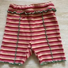 p.premier イロチ買いしたい 総柄　メロウ ハーフレギンスパンツ 90