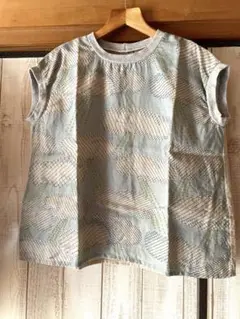ミナペルホネン　ハンドメイドシャツ