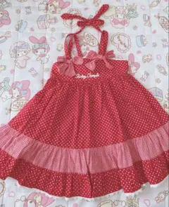 シャーリーテンプル♡いちごワンピース♡ - メルカリ