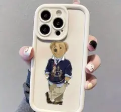 新品　iPhone15 スマホケース　 ベージュ