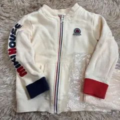 MIKI HOUSE クリーム色パーカー