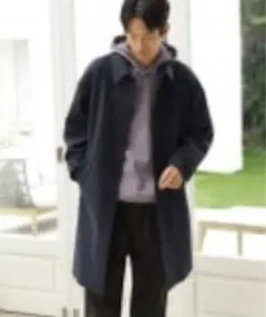 LAKOLE ウーリーテックステンカラーコート