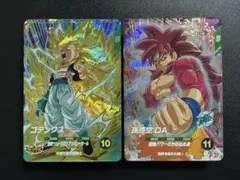ＳＤＶ７-０２２　ゴテンクス　ＧＤＲ　　 ＳＤＶ７-０５０　孫悟空：ＤＡ　ＧＤＲ