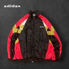adidasアディダスナイロンジャケットヴィンテージ 80s~90s刺繍ユニーク