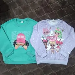 ☆トレーナー 2点セット☆ 110