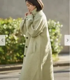 アーバンリサーチ新品シャギースタンドカラーコート