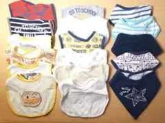 赤ちゃん　スタイ　17点セット　まとめ売り　ベビー