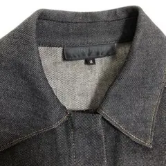 極美品⭐️UNTITLED ブラックデニムジャケット黒 サイズ2／Ｍサイズのサムネイル