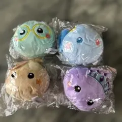 ほっぺちゃんぬいぐるみマスコット4個セット